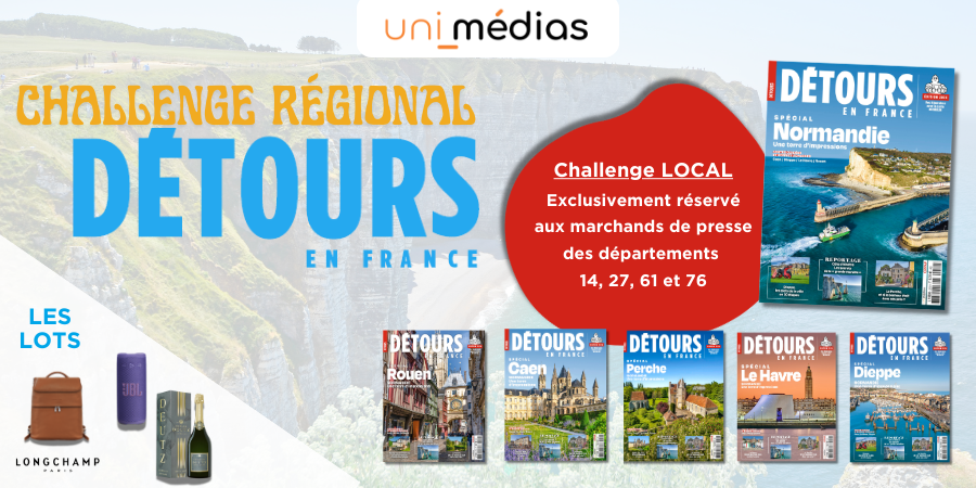Challenge régional : "Détours en France"
