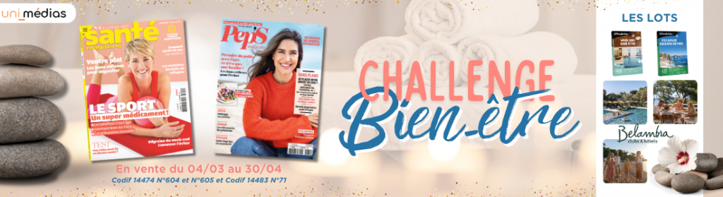 Challenge diffuseurs "bien-être" organisé par Uni-Médias